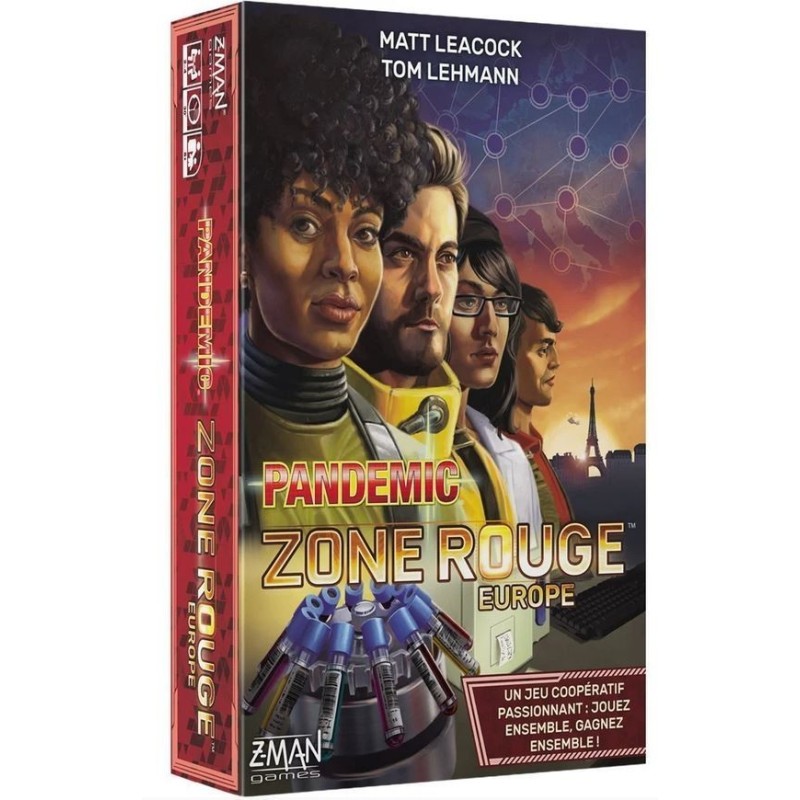Jeux de société - Pandemic Zone Rouge : Europe Jeux de société - Pandemic Zone Rouge : Europe