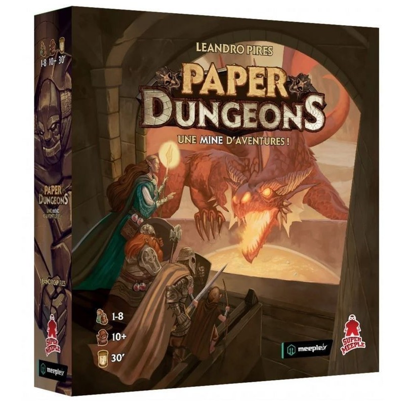 Jeux de société - Paper Dungeon Jeux de société - Paper Dungeon