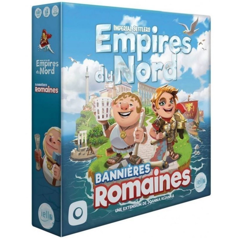 Jeux de société - Imperial Settlers : Empires du Nord - Bannières Romaines Jeux de société - Imperial Settlers : Empires du Nord - Bannières Romaines