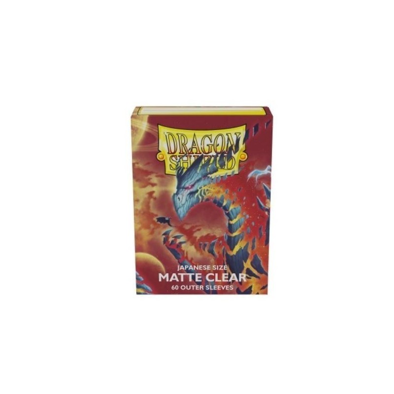 Protège-cartes Dragon Shield - 60 Japanese Sleeves Matte Clear - Cosmere Protège-cartes Dragon Shield - 60 Japanese Sleeves Matte Clear - Cosmere