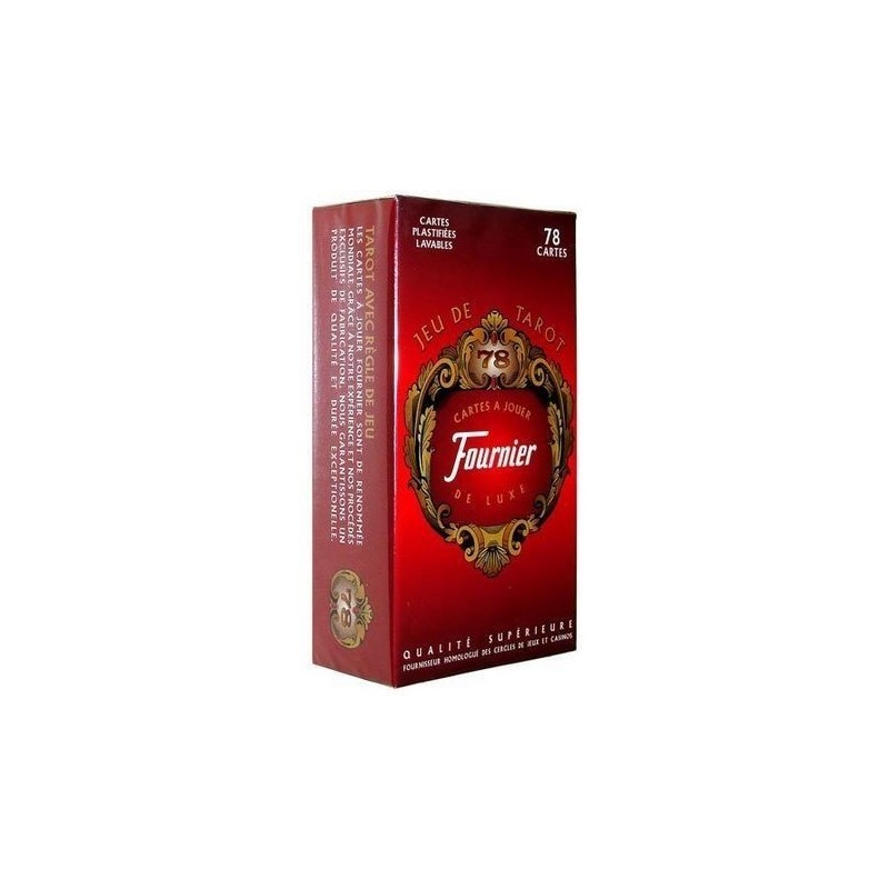 Tarot de 78 cartes - Fournier - Rouge Tarot de 78 cartes - Fournier - Rouge