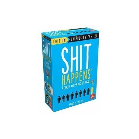 Jeux de société - Shit Happens : Edition Galères en Famille