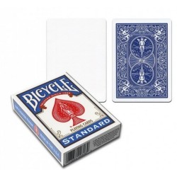 Bicycle - Carte Face Blanche - Standard - Dos Bleu - Spéciales Magie