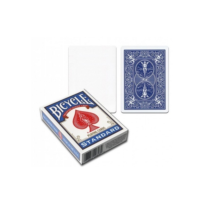 Bicycle - Carte Face Blanche - Standard - Dos Bleu - Spéciales Magie