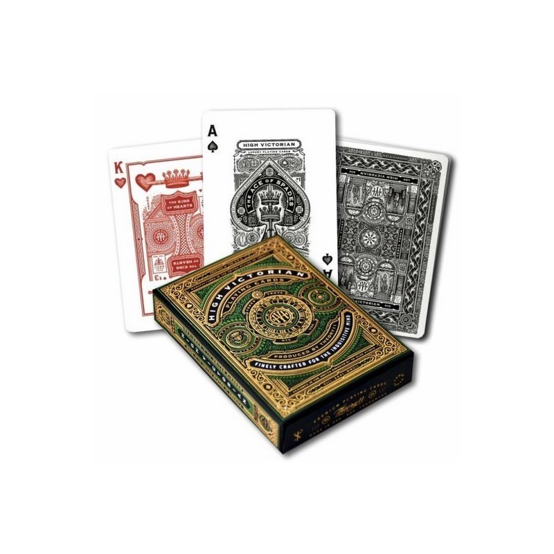 Bicycle - 54 cartes High Victorian Vert