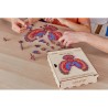 Puzzle Créatif Puzzle :  - La Chouette Somptueuse - 124 pièces
