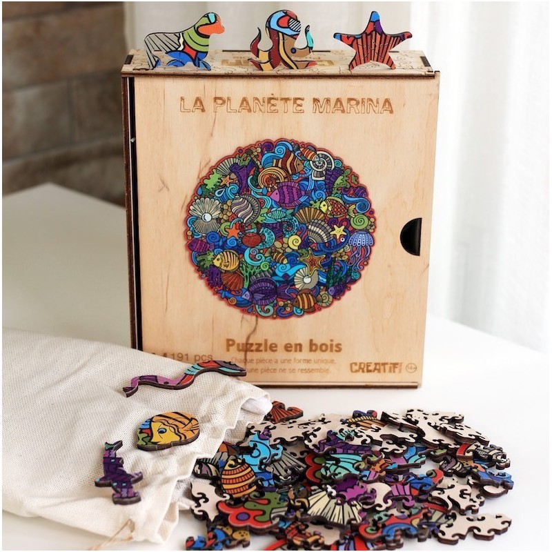 Puzzle Créatif Harmandi : La Planète Marina - 191pièces Puzzle Créatif Harmandi : La Planète Marina - 191pièces