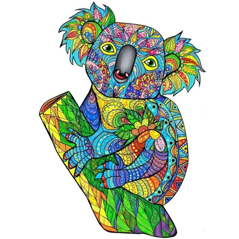 Puzzle Créatif Harmandi : L'Adorable Koala - 120 pièces Puzzle Créatif Harmandi : L'Adorable Koala - 120 pièces
