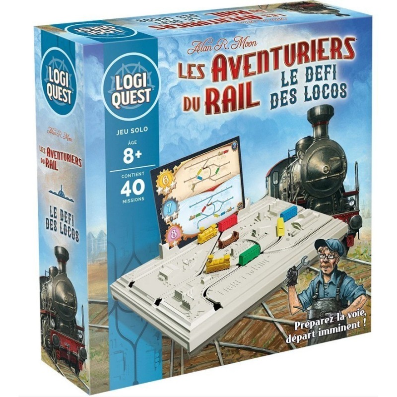 Jeux de société - Logiquest - Les Aventuriers du Rail Jeux de société - Logiquest - Les Aventuriers du Rail
