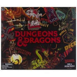Puzzle Paladone - Dungeons & Dragons - 1000 pièces