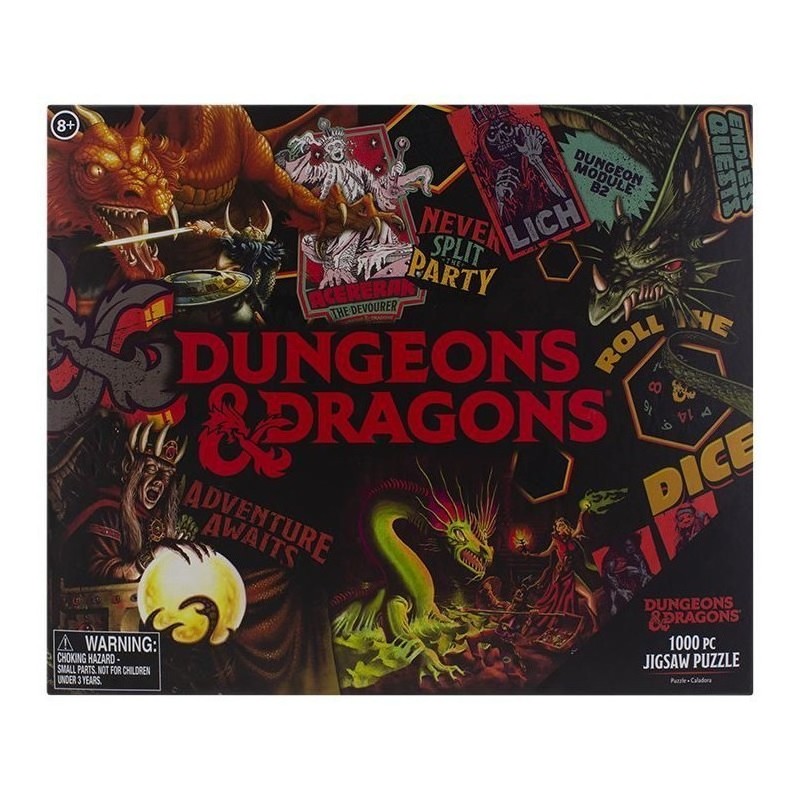 Puzzle Paladone - Dungeons & Dragons - 1000 pièces Puzzle Paladone - Dungeons & Dragons - 1000 pièces