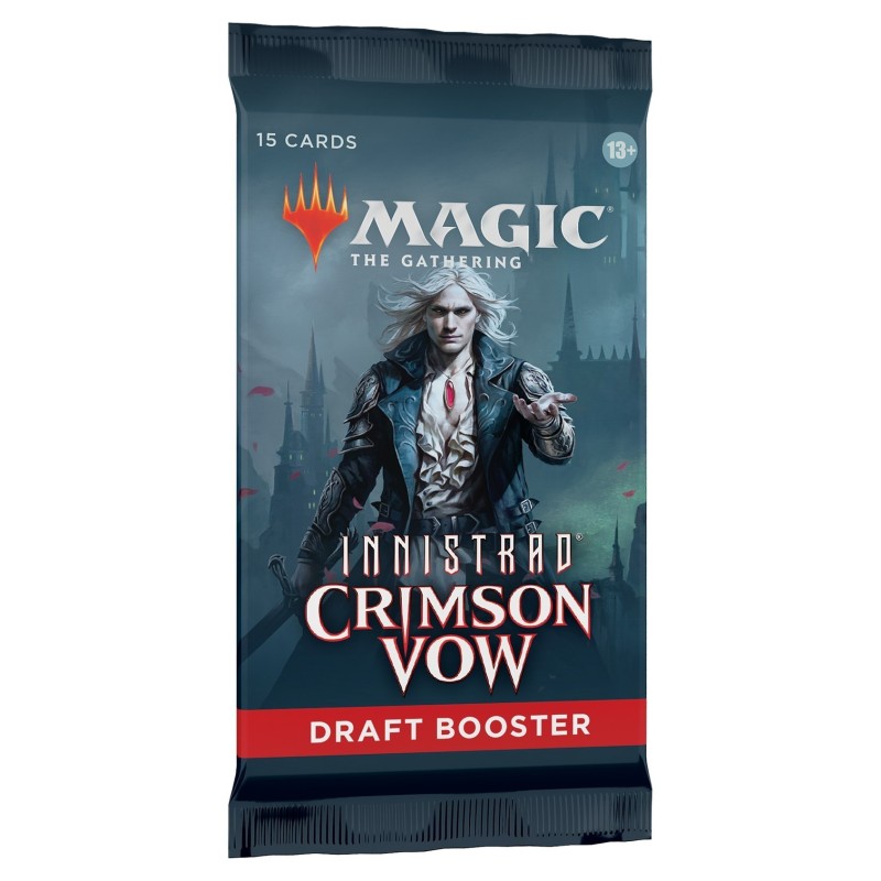 Précommande : Booster Draft Anglais Magic Innistrad Noce Ecarlate 19/11/2021 Précommande : Booster Draft Anglais Magic Innistrad Noce Ecarlate 19/11/2021