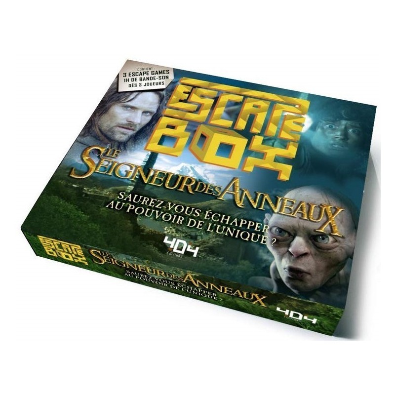 Jeux de société - Escape Box - Le Seigneur des Anneaux Jeux de société - Escape Box - Le Seigneur des Anneaux