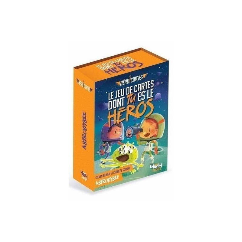 Jeux de société - Héroï' cartes - Le jeu de cartes dont tu es le héros : Astrodyssée Jeux de société - Héroï' cartes - Le jeu de cartes dont tu es le héros : Astrodyssée