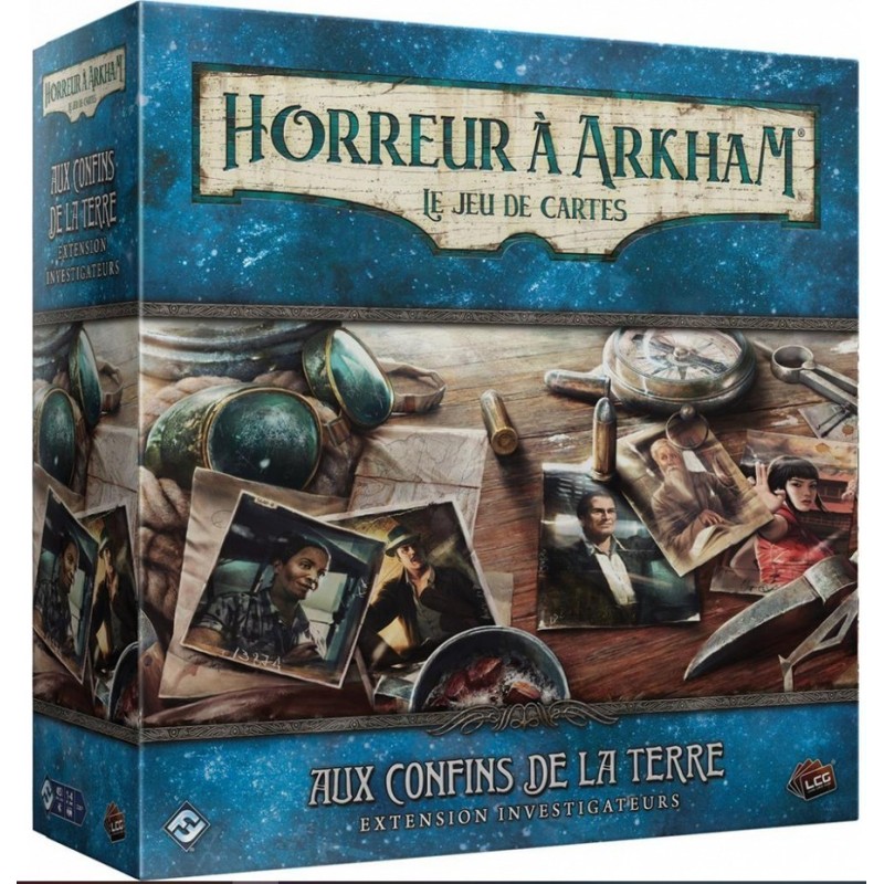 Jeux de société - Horreur à Arkham - Le Jeu de Cartes :Ext investigateurs Aux confins de la terre Jeux de société - Horreur à Arkham - Le Jeu de Cartes :Ext investigateurs Aux confins de la terre