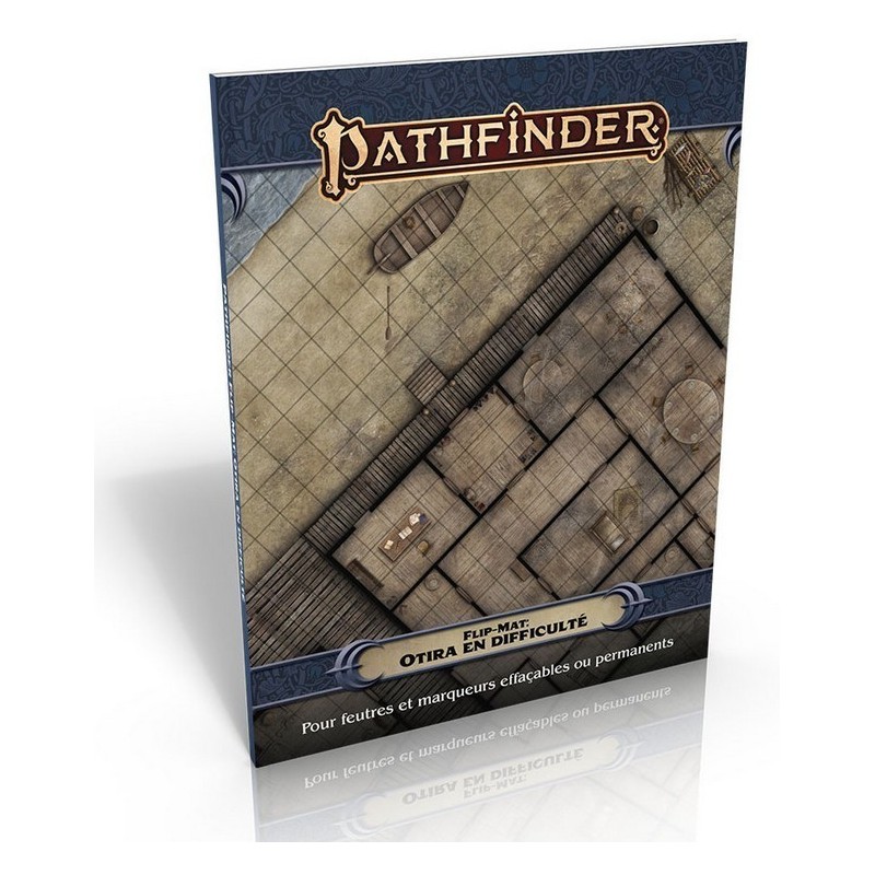 Jeux de rôle - Pathfinder 2 : Otira en difficulté - Flip Mat Jeux de rôle - Pathfinder 2 : Otira en difficulté - Flip Mat