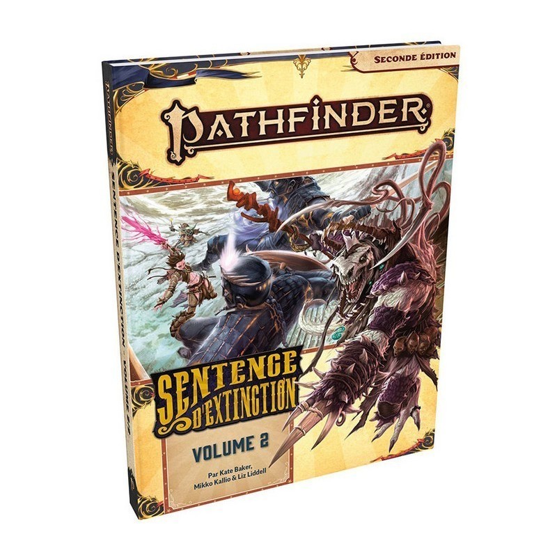 Jeux de rôle - Pathfinder 2 - Sentence d'Extinction : vol.2 Jeux de rôle - Pathfinder 2 - Sentence d'Extinction : vol.2