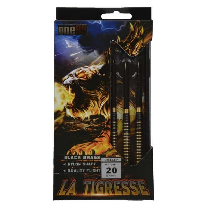 Fléchette Laiton La Tigresse - 20 gr Fléchette Laiton La Tigresse - 20 gr