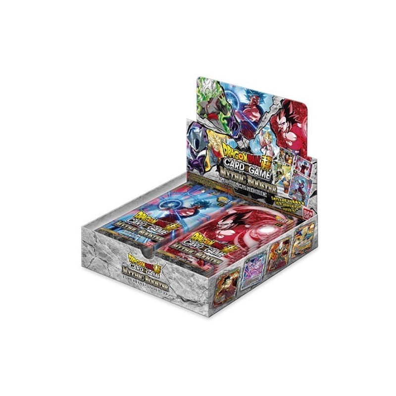 Booster Anglais Dragon Ball Super Card Game - Mythic Booster Série MB01 boite complète Booster Anglais Dragon Ball Super Card Game - Mythic Booster Série MB01 boite complète