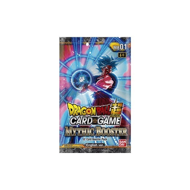 Booster Anglais Dragon Ball Super Card Game - Mythic Booster Série MB01 Booster Anglais Dragon Ball Super Card Game - Mythic Booster Série MB01