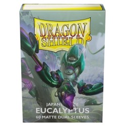 Protège-cartes Dragon Shield - 60 Japanese Sleeves Matte Vert Pale - Eucalyptus