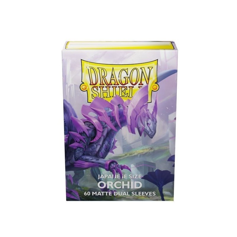 Protège-cartes Dragon Shield - 60 Japanese Sleeves Matte Violet Pale - Orchid Protège-cartes Dragon Shield - 60 Japanese Sleeves Matte Violet Pale - Orchid