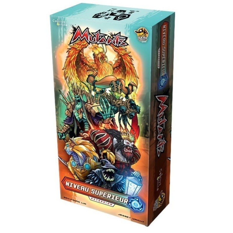 Jeux de société - Mutants - Le Jeu de Cartes Extension : Niveau supérieur Jeux de société - Mutants - Le Jeu de Cartes Extension : Niveau supérieur