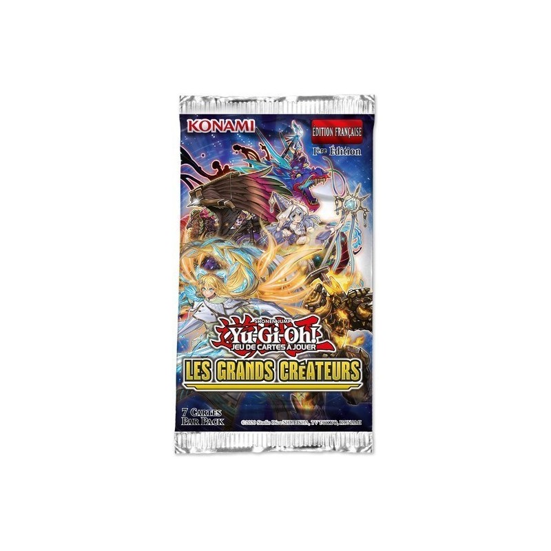 Booster Yu-Gi-Oh! Les Grands Créateurs Booster Yu-Gi-Oh! Les Grands Créateurs