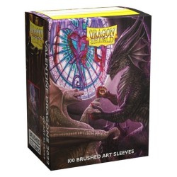 Protège-cartes Dragon Shield - 100 Standard Art Sleeves - Valentines Dragons 2022