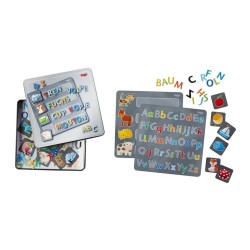 Jeux de société - Boîte de jeu magnétique Lettres