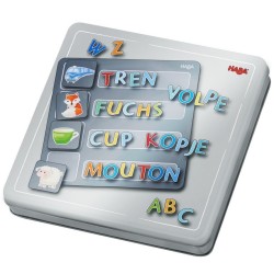 Jeux de société - Boîte de jeu magnétique Lettres