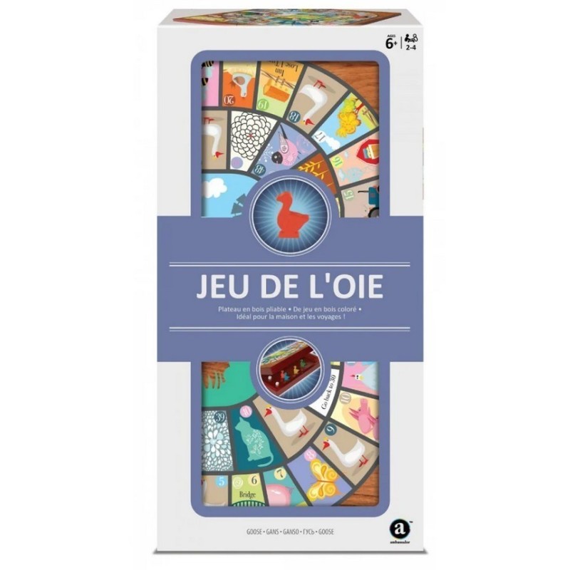 Jeux de société - Jeu de l'Oie Pliable Jeux de société - Jeu de l'Oie Pliable