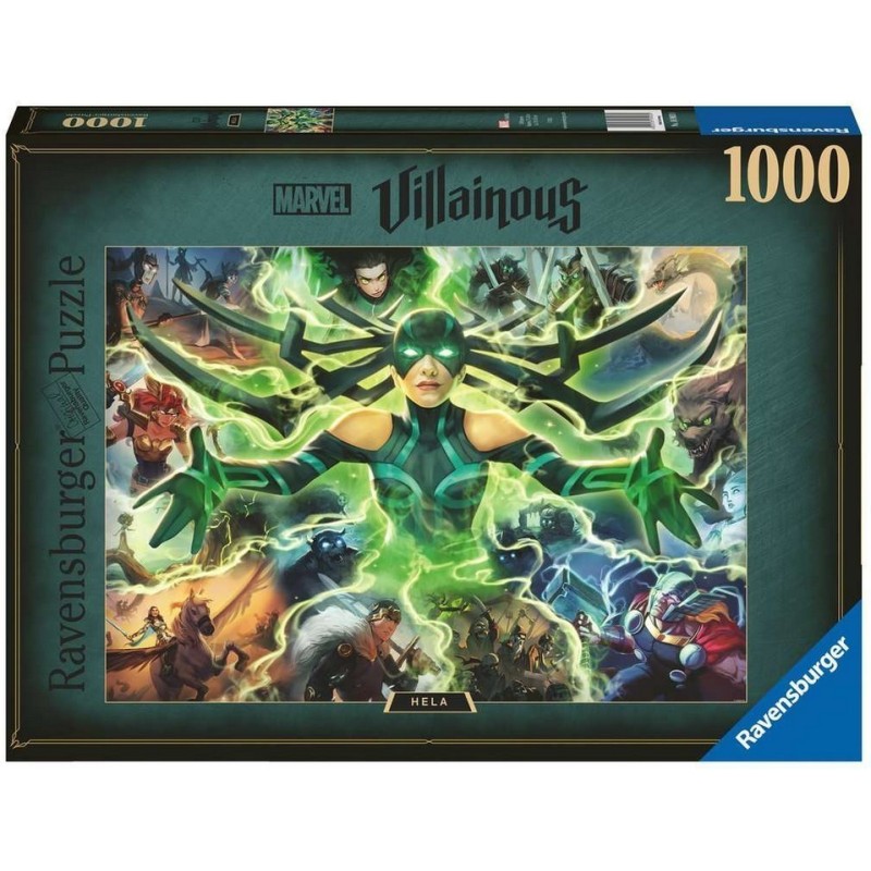 Puzzle Ravensburger Collection Marvel Villainous : Hela - 1000 Pièces Puzzle Ravensburger Collection Marvel Villainous : Hela - 1000 Pièces