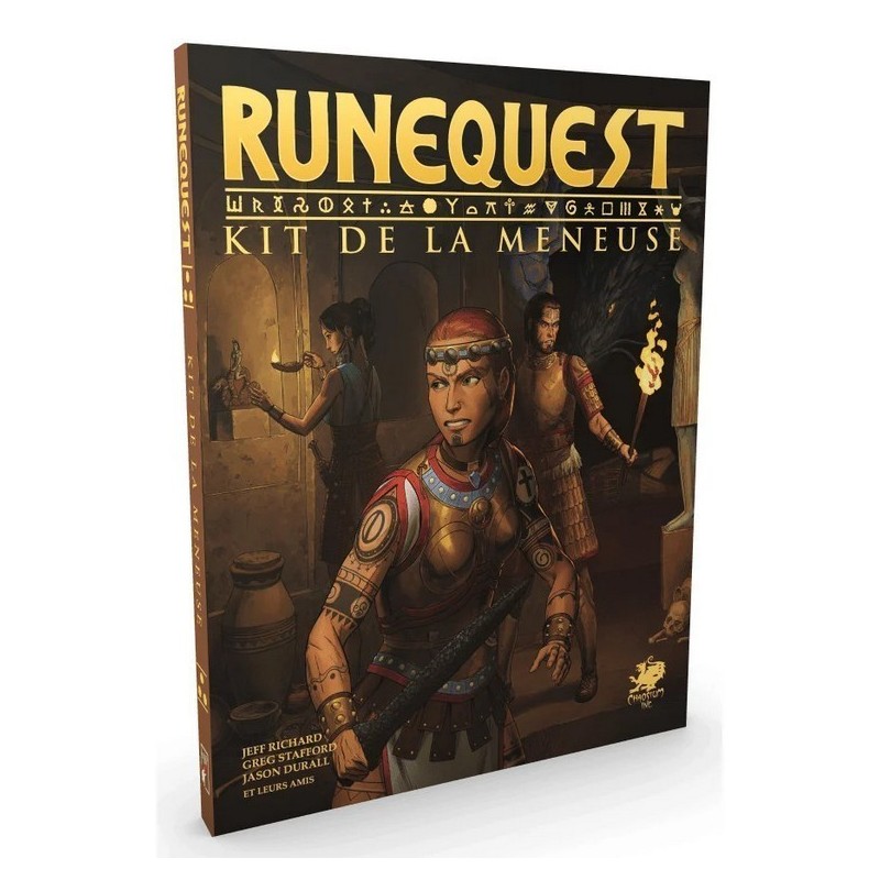 Jeux de rôle - RuneQuest - Kit de la Meneuse Jeux de rôle - RuneQuest - Kit de la Meneuse