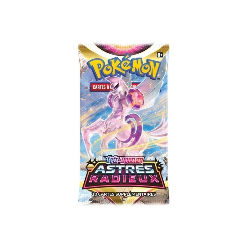 Booster Pokémon Epée et Bouclier : Astres Radieux - EB10 Booster Pokémon Epée et Bouclier : Astres Radieux - EB10