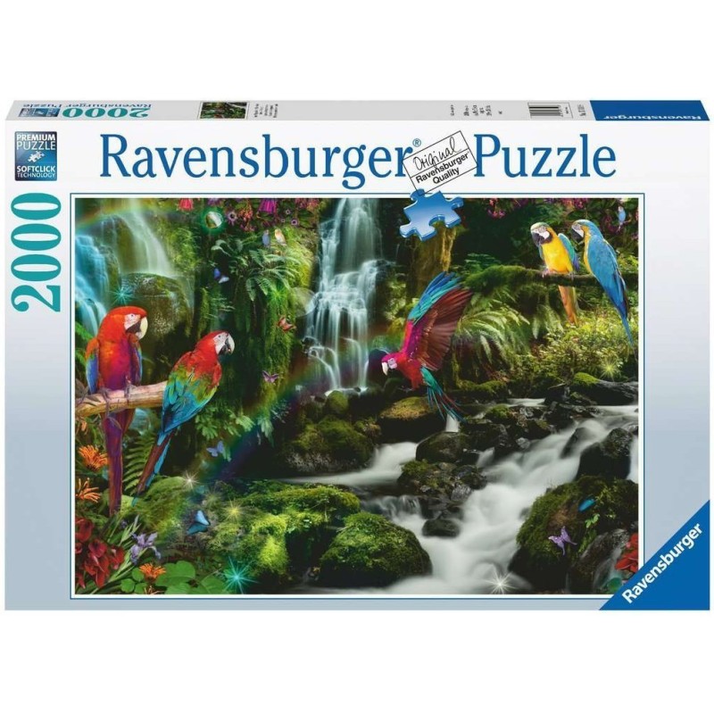 Puzzle Ravensburger : Le Paradis des Perroquets - 2000 Pièces Puzzle Ravensburger : Le Paradis des Perroquets - 2000 Pièces