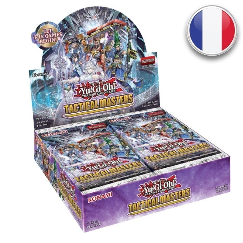 Booster Yu-Gi-Oh! Les Maîtres Tactiques Boite Complète 25/08/22 Booster Yu-Gi-Oh! Les Maîtres Tactiques Boite Complète 25/08/22