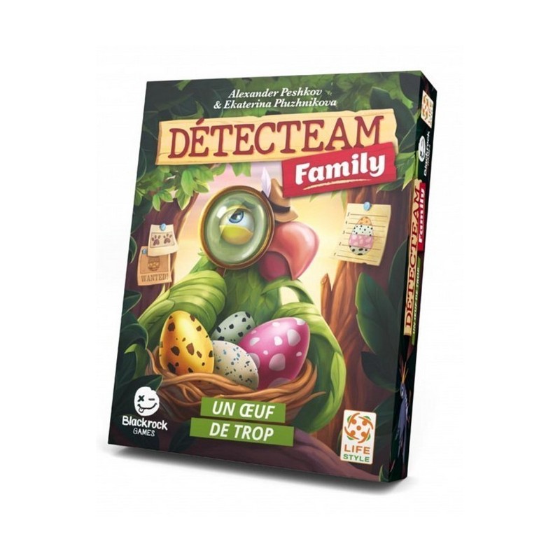 Jeux de société - Detecteam Family : Un Oeuf de trop