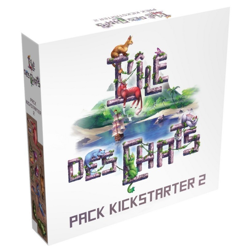 Jeux de société - L'Île des Chats - Extension : Pack Kickstarter 2 Jeux de société - L'Île des Chats - Extension : Pack Kickstarter 2