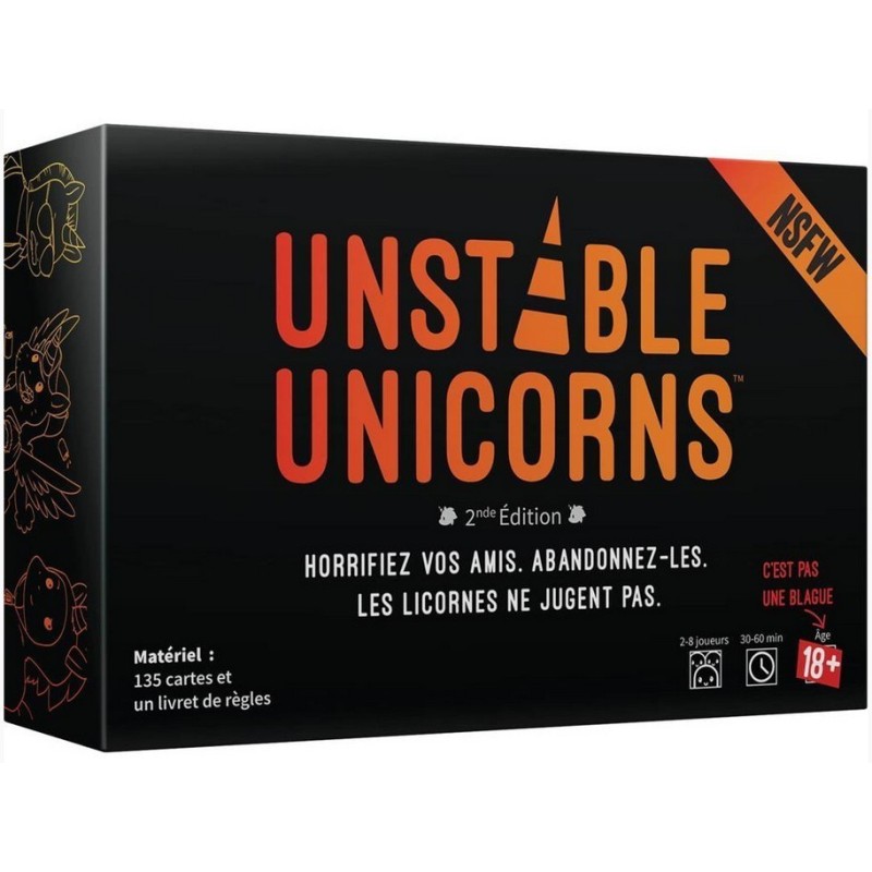 Jeux de société - Unstable Unicorns : NSFW Jeux de société - Unstable Unicorns : NSFW