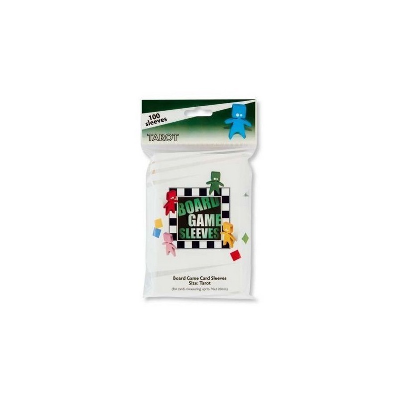 Board Game Sleeves 100 pochettes Tarot 70 x 120 mm