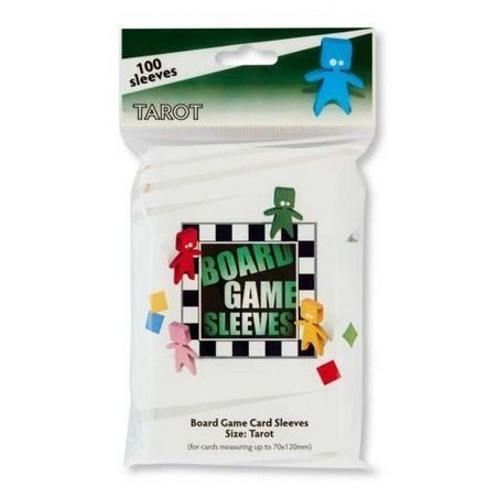 Board Game Sleeves 100 pochettes Tarot 70 x 120 mm