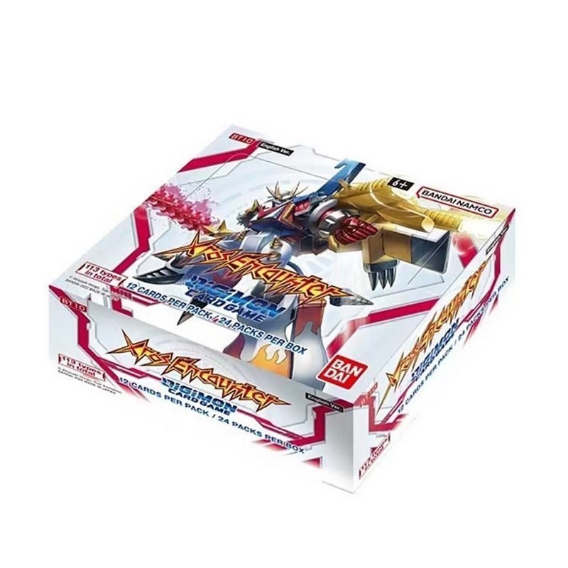 Booster Digimon Card Game Xros Encounter Boite complète BT10 Anglais Booster Digimon Card Game Xros Encounter Boite complète BT10 Anglais
