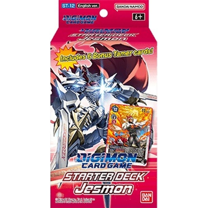 Digimon Card Game Starter Deck ST-12 Jesmon Anglais Digimon Card Game Starter Deck ST-12 Jesmon Anglais