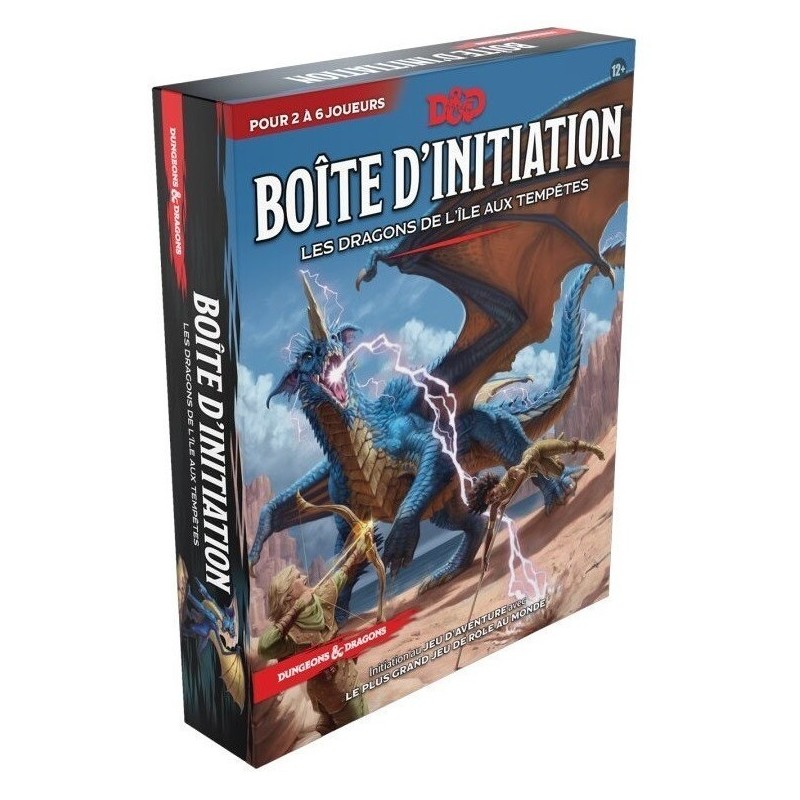 Jeux de rôle - Dungeons & Dragons : Boite d'initiation : Les dragons de l'île aux tempêtes - Version fr de Donjon et Dragon Jeux de rôle - Dungeons & Dragons : Boite d'initiation : Les dragons de l'île aux tempêtes - Version fr de Donjon et Dragon