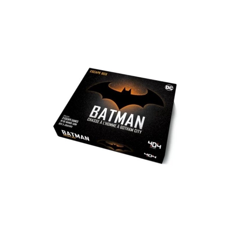 Escape Game - Escape Box - Batman : Chasse à l'Homme à Gotham City Escape Game - Escape Box - Batman : Chasse à l'Homme à Gotham City