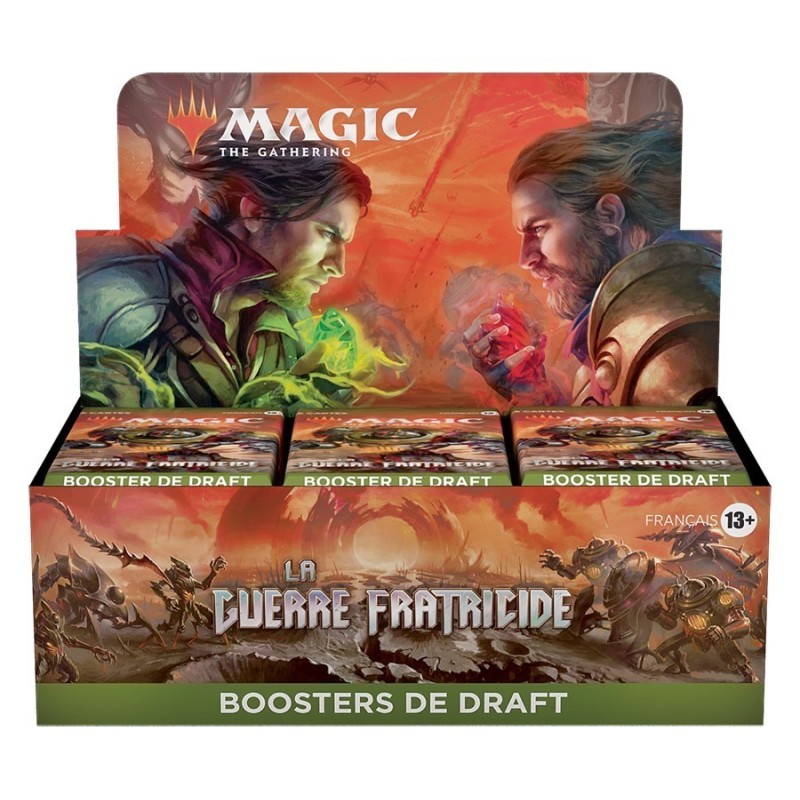 MTG - Booster Draft Magic La Guerre Fratricide Boite Complète MTG - Booster Draft Magic La Guerre Fratricide Boite Complète