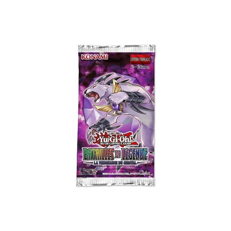 Booster Yu-Gi-Oh! Batailles de Légende : La Vengeance du Cristal Booster Yu-Gi-Oh! Batailles de Légende : La Vengeance du Cristal