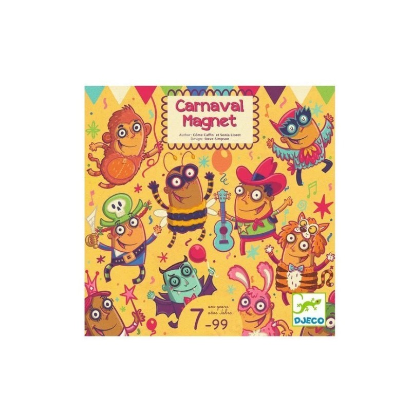 Jeux de société - Carnaval magnet Jeux de société - Carnaval magnet