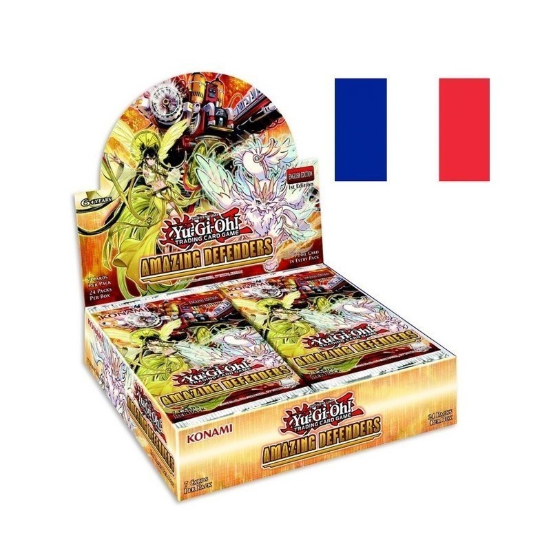 Booster Yu-Gi-Oh! Incroyables Défenseurs Boite Complète Booster Yu-Gi-Oh! Incroyables Défenseurs Boite Complète